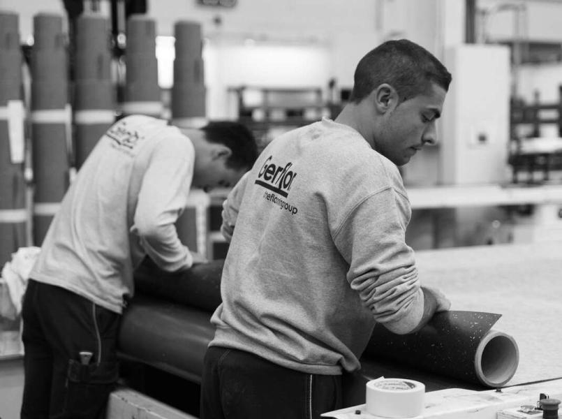 Gerflor's kernwaarden T.r.a.c.e.