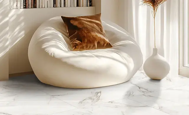 white marble